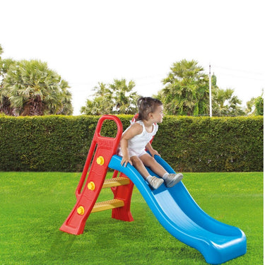 Dolu junior glijbaan 60.5x135x90cm blauw rood