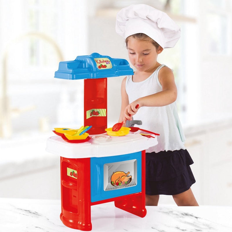 Load image into Gallery viewer, Dolu chef #039;s kitchen speelgoedkeuken 19-delig
