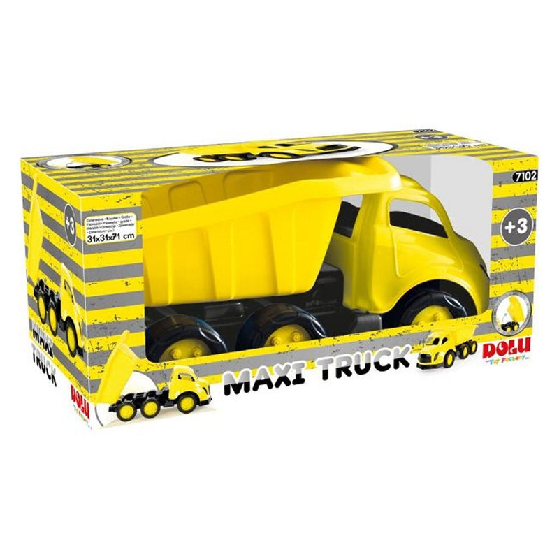Load image into Gallery viewer, Dolu dump truck geel zwart
