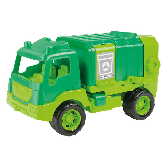 Dolu vuilniswagen 43 cm groen
