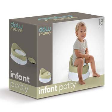 Dolu my first wc leerpotje eco green