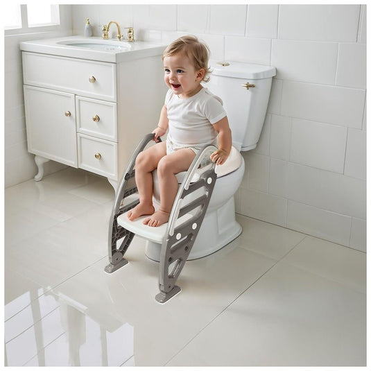 Dolu nuve antislip toiletladderadapter 61x39x58 cm steengrijs