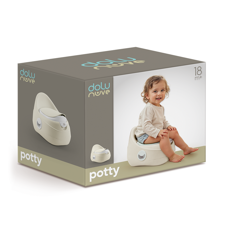 Laden Sie das Bild in Galerie -Viewer, Dolu my size potty relax beige kindertoilet
