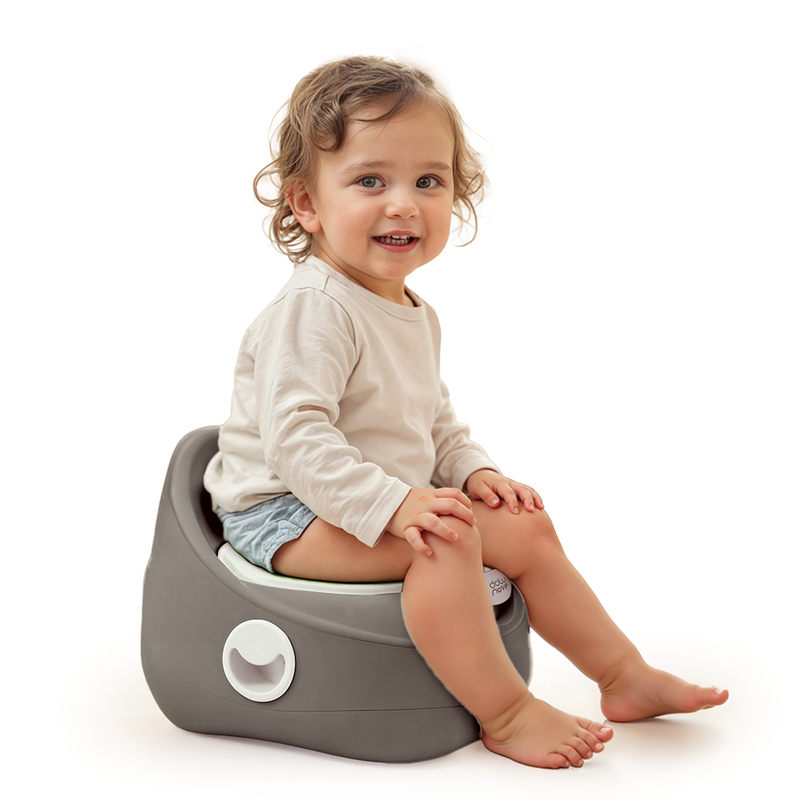 Laden Sie das Bild in Galerie -Viewer, Dolu my size potty steen grijs kindertoilet
