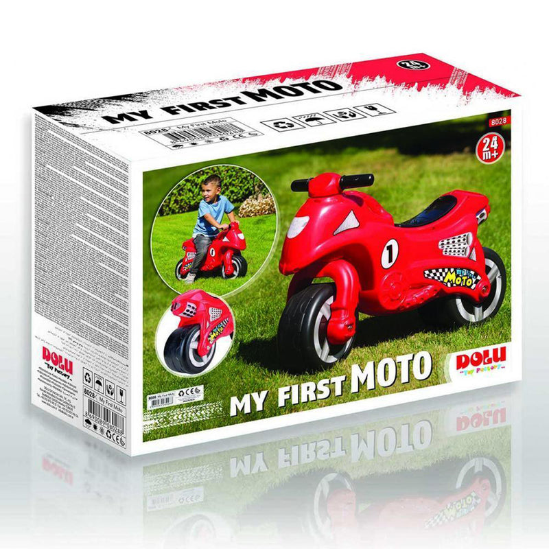 Load image into Gallery viewer, Dolu my first motor loopscooter rood
