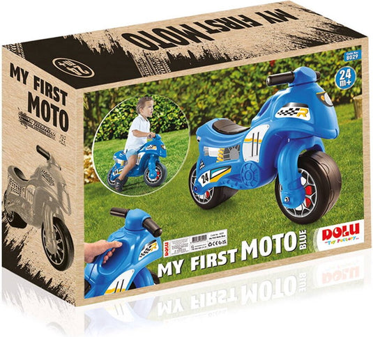 Dolu my first loopmotor blauw