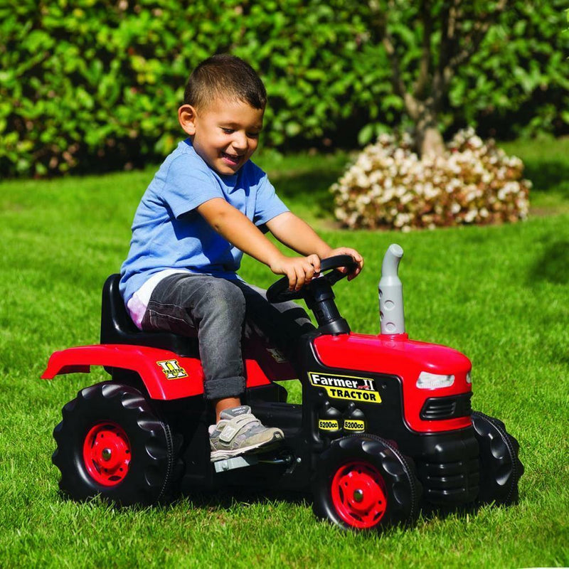 Load image into Gallery viewer, Dolu kinder tractor pedaal bediend
