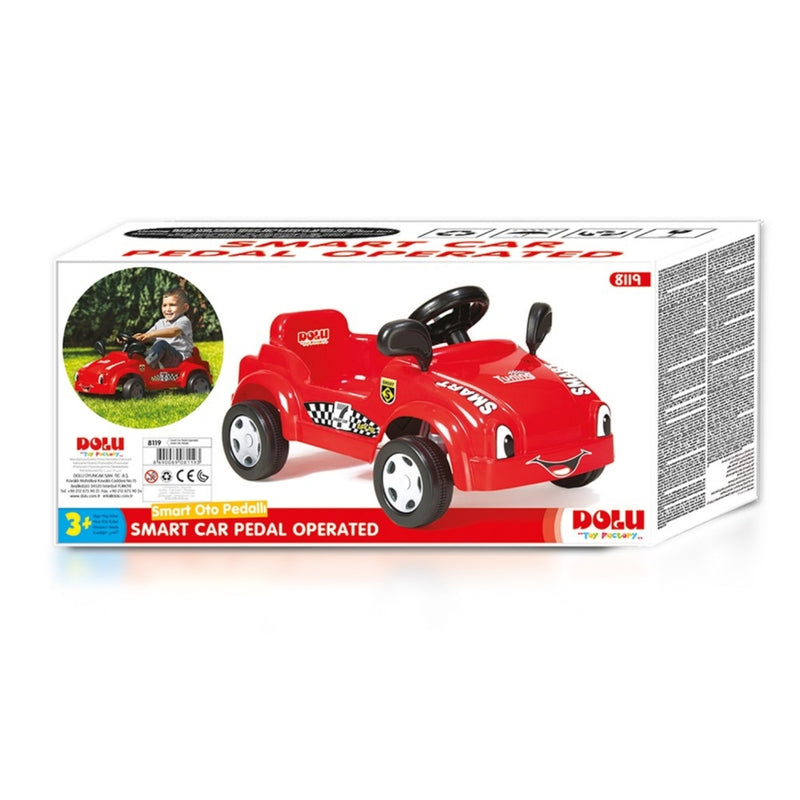 Load image into Gallery viewer, Dolu smart car trapauto 42x79x49 cm rood
