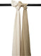 Meyco baby uni swaddle - 2-pack - pre-washed hydrofiel - soft sand taupe - 120x120cm