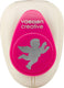 Vaessen creative pons - figuurpons - engel - 2,4 x 2,1 cm