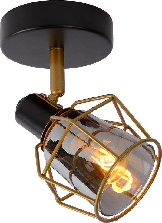 Lucide nila - plafondspot (plafondlamp) - 1xe14 - zwart
