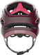 Abus fahrradhelm mtb cliffhanger 67240-wildberry red-m
