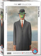 Eurographics - de zoon des mensen [le fils de l'homme] - rené magritte - 1000 stukjes 48×68cm (b×h) - fine art legpuzzel