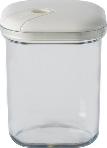 Omada - pull box voorraadpot 1 liter - polypropyleen - beige -