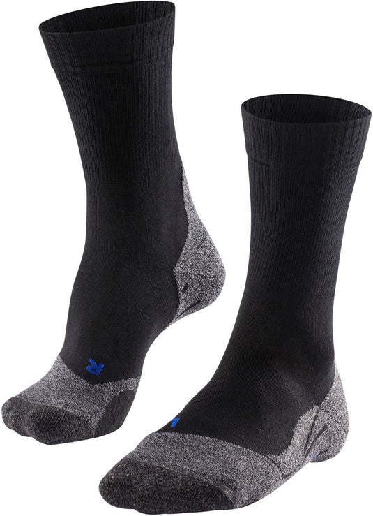 Falke tk2 cool anti-blaar dik lyocell functioneel materiaal wandelsokken heren zwart - maat 39-41