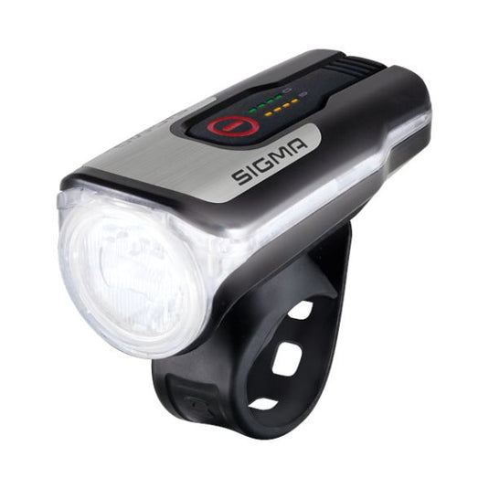 koplamp Aura 80 Lux led USB-oplaadbaar zwart