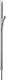 Hansgrohe raindance glijstang 90cm met doucheslang 160cm chroom