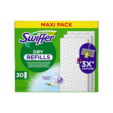 Swiffer dry fresh navulling vloerdoekjes doos a 30 stuks