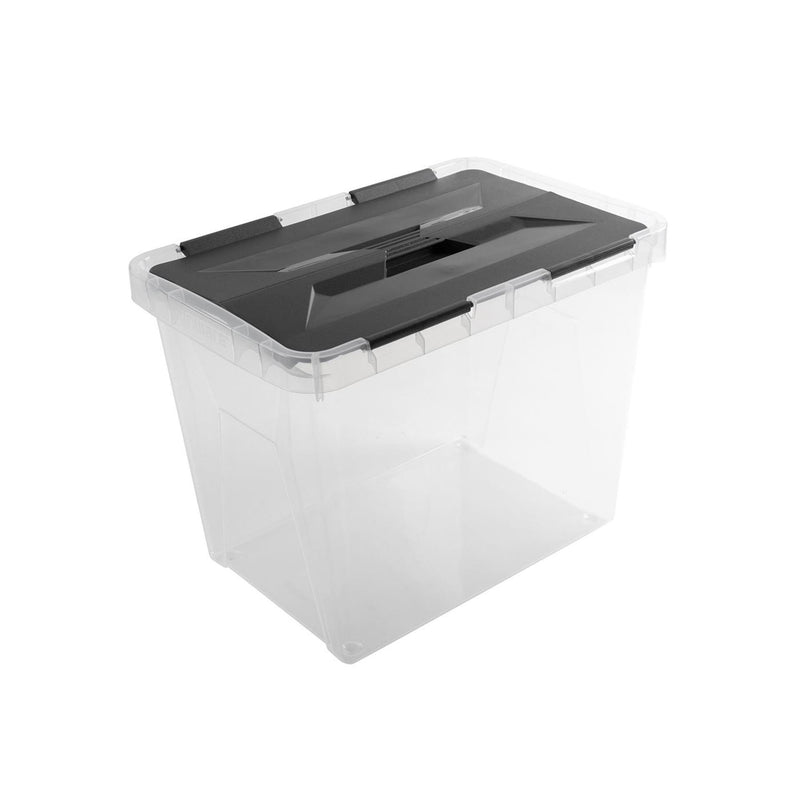Load image into Gallery viewer, Sunware onyx opbergbox 15l transparant
