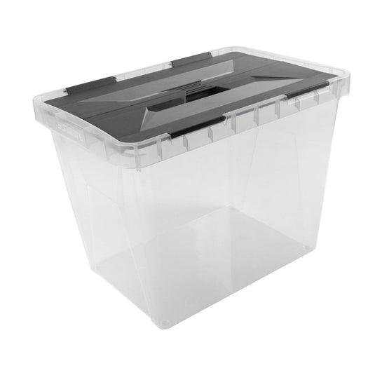Sunware onyx opbergbox 25l transparant