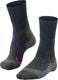 Falke tk1 anti-blaar dik wol functioneel materiaal wandelsokken dames blauw - maat 39-40