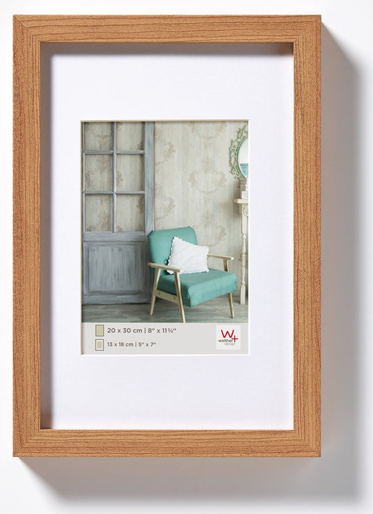Walther stockholm - mdf houten lijst- fotoformaat 20x30 cm - beuken