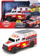 Dickie toys ambulance - 15 cm - licht en geluid - speelgoedvoertuig