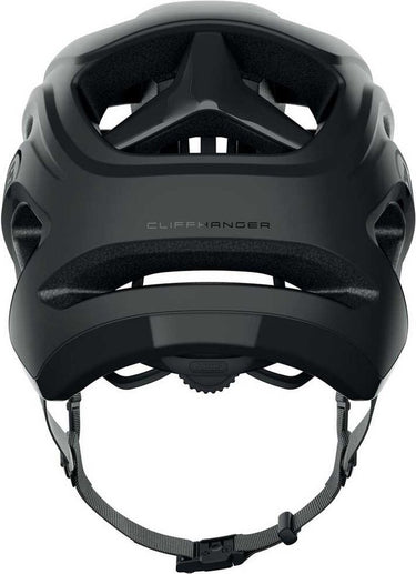 Abus fietshelm cliffhanger velvet black l - 57-61 cm - zwart - geschikt voor gebruik op mountainbikes - 365 g