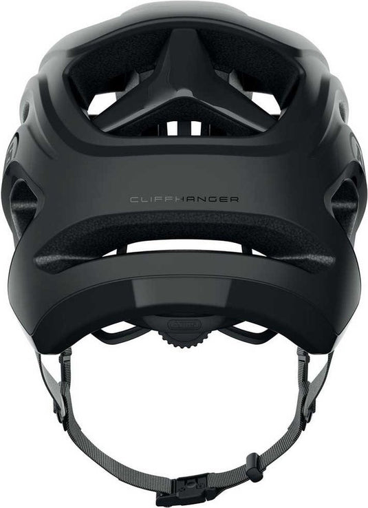 Abus fietshelm cliffhanger velvet black s - 51-55 cm - zwart - geschikt voor gebruik op mountainbikes - 300 g