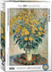 Eurographics - aardpeerbloemen [topinambours] - claude monet - 1000 stukjes 48×68cm (b×h) - fine art legpuzzel