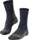 Falke tk1 anti-blaar dik wol functioneel materiaal wandelsokken heren blauw - maat 42-43