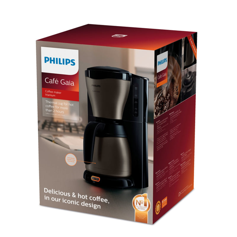 Load image into Gallery viewer, Philips hd7547 80 koffiezetapparaat titaan
