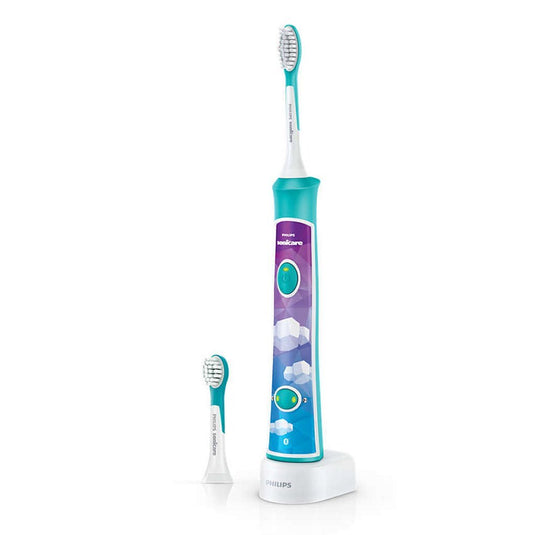 Philips hx6322 04 sonicare for kids elektrische tandenborstel groen wit