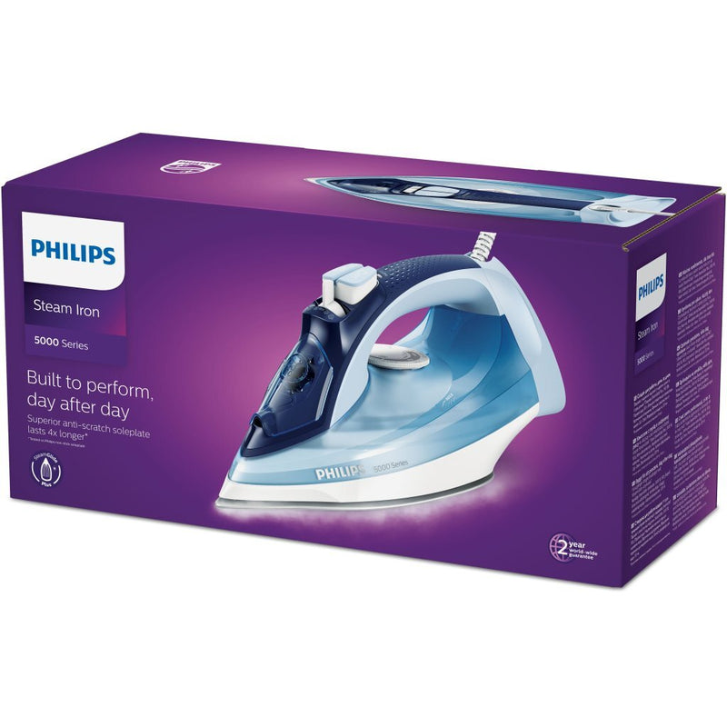 Load image into Gallery viewer, Philips dst5030 20 stoomstrijkijzer blauw
