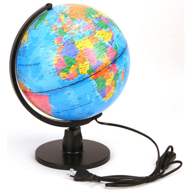 Basic globe met led licht - nederlands - 25 cm