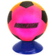 Alert voetbal regenboog pvc