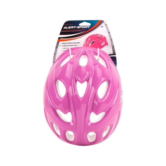 Alert sport verstelbare helm roze