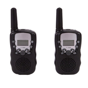 Basic science experiment t-388 walkie talkie + licht zwart