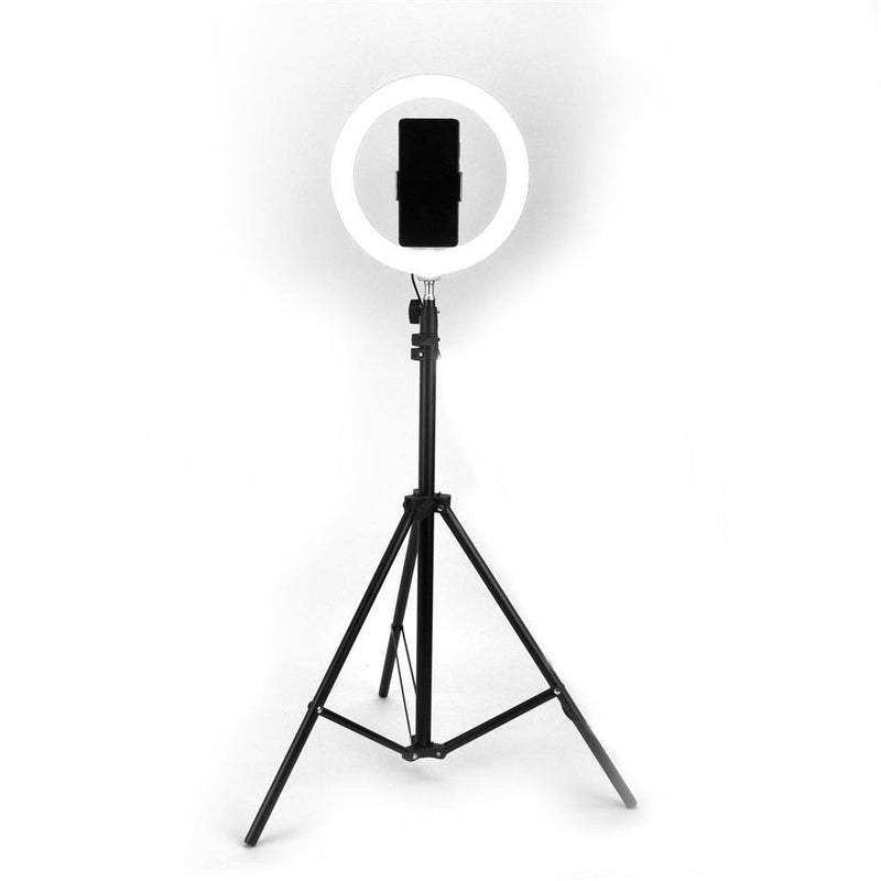 Load image into Gallery viewer, Basic Selfie Ringlamp 26 Cm Met Statief 210cm
