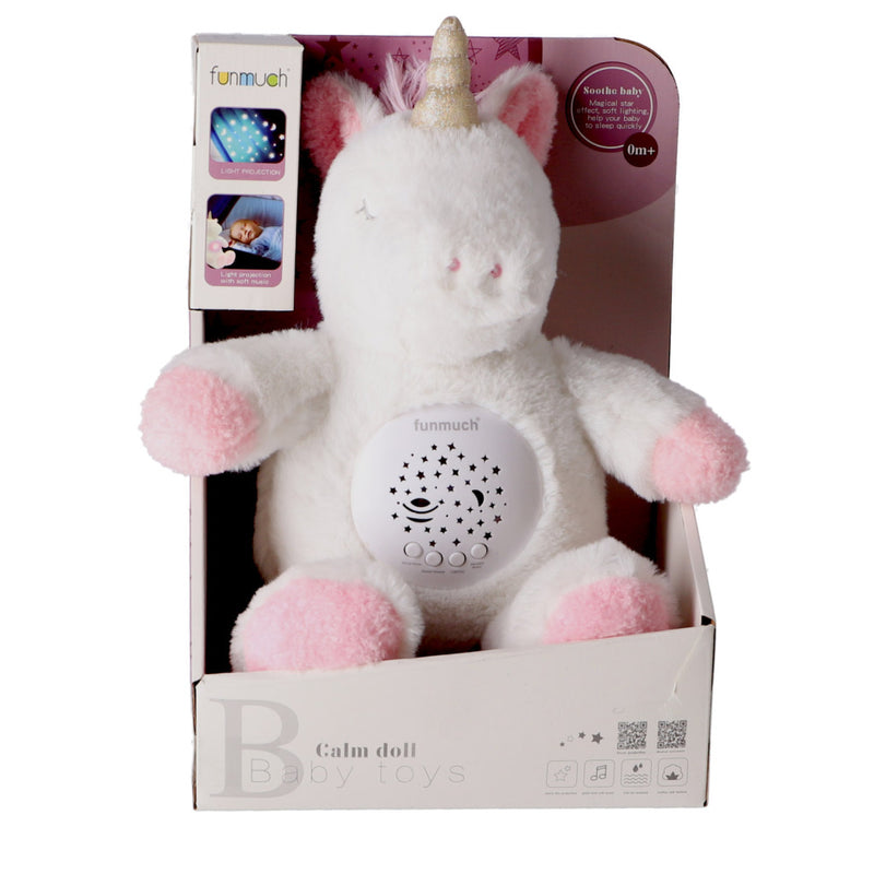 Load image into Gallery viewer, Overige merken knuffelprojector unicorn + licht en geluid
