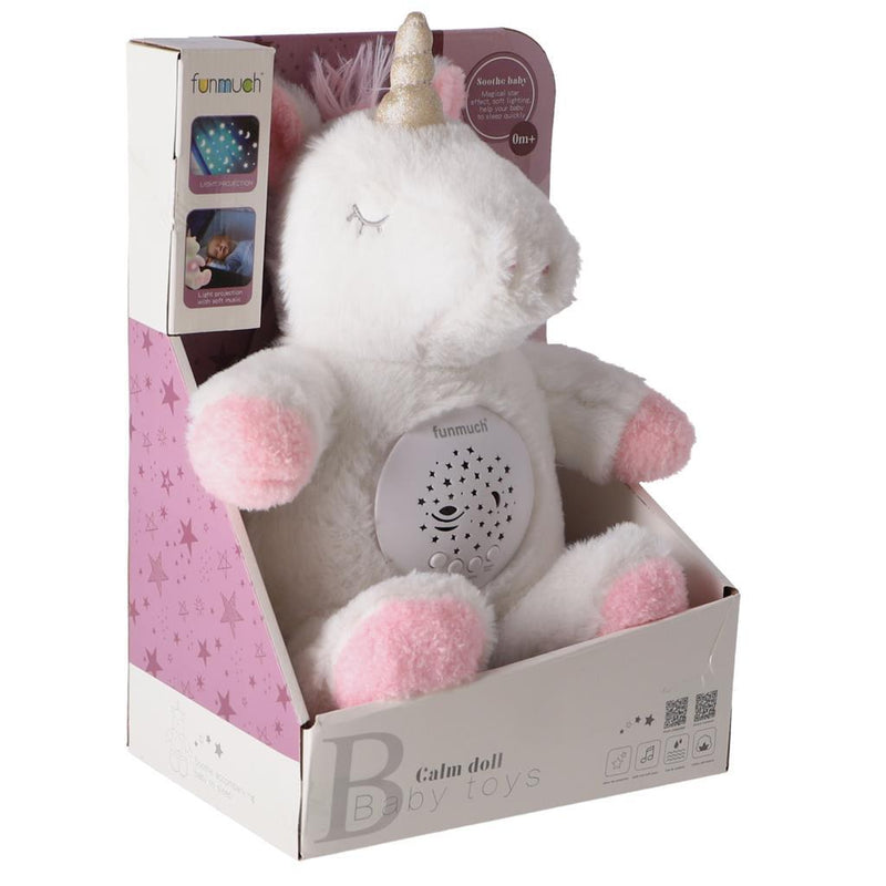Load image into Gallery viewer, Overige merken knuffelprojector unicorn + licht en geluid
