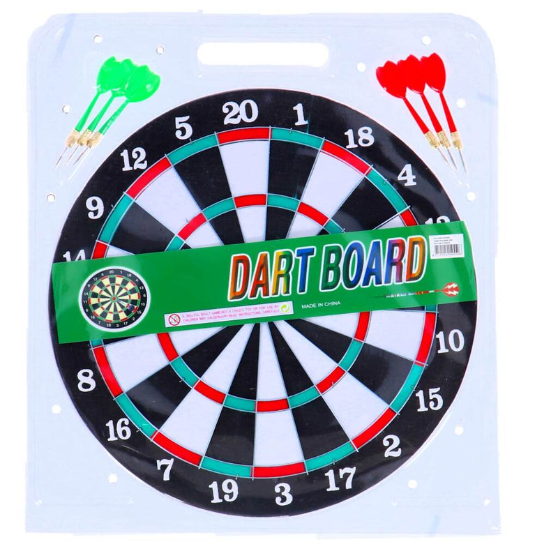 Load image into Gallery viewer, Overige merken dartboard tweezijdig + 6 pijlen 37 cm
