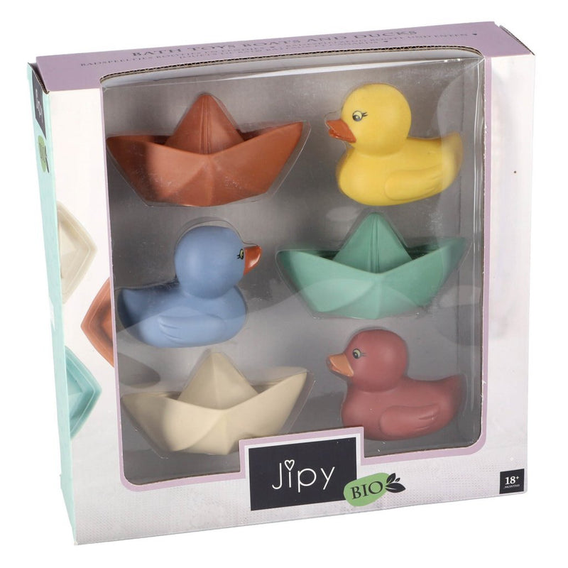 Load image into Gallery viewer, Jipy Jipy Bioplastic Badspeeltjes 6-delig
