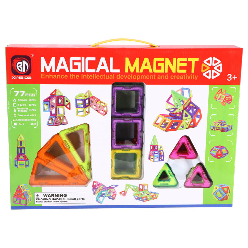 Load image into Gallery viewer, Overige merken magnetische tegels diverse vormen 77-delig
