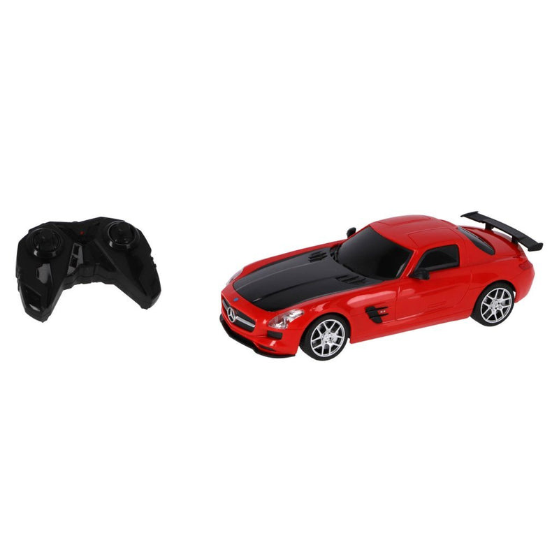 Load image into Gallery viewer, Kool speed rc mercedes-benz sls amg gt final edition 1:16 + licht rood zwart
