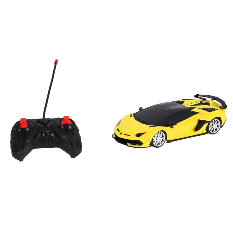 Load image into Gallery viewer, Kool speed rc lamborghini aventador svj roadster 1:24 + licht geel
