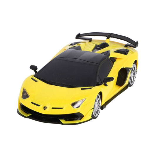 Kool speed radiografisch bestuurbare auto lamborghini 1:24 aventador svj roadster geel