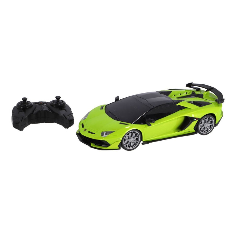 Load image into Gallery viewer, Kool speed rc lamborghini aventador svj roadster 1:16 + licht neon groen
