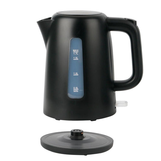 Daily home waterkoker 1.7l mat zwart