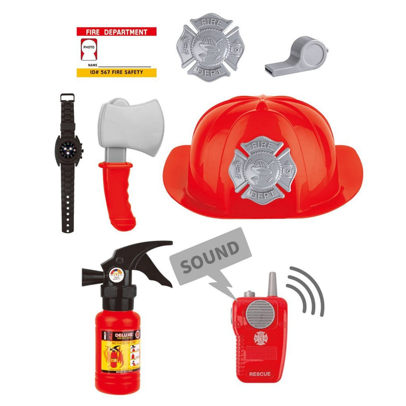 Load image into Gallery viewer, Overige merken brandweer verkleedset + accessoires en geluid
